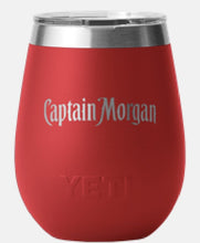 Load image into Gallery viewer, Captain Morgan YETI RAMBLER® 10 OZ WINE TUMBLER