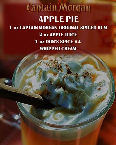 Captain Morgan Apple Pie – Captain Morgan Visitor Center