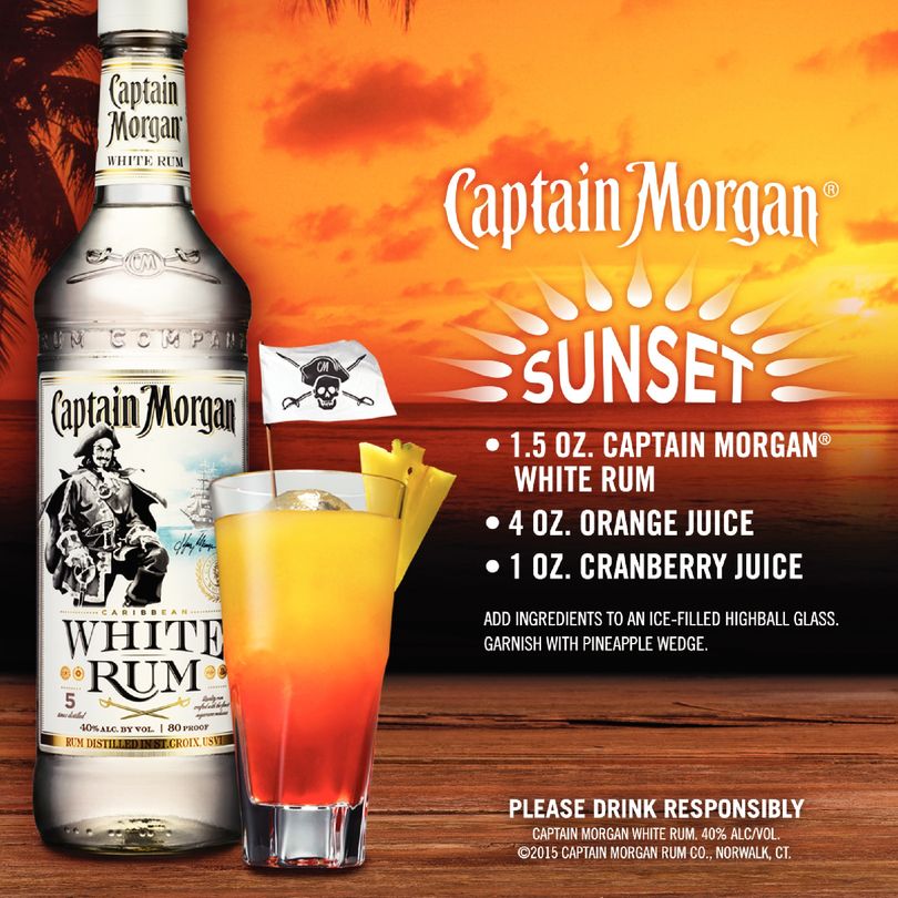 Captain Morgan Sunset