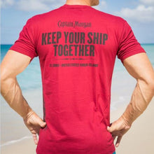 Load image into Gallery viewer, &#39;Keep Your Ship Together’ Captain Morgan T-Shirt